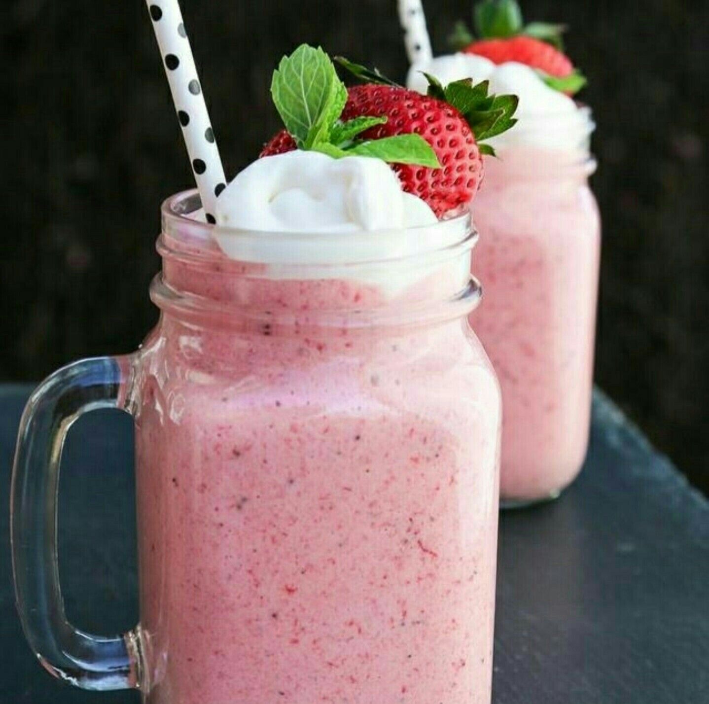 Indulge in the Sweetness Roasted Strawberry Milkshake with Buttermilk