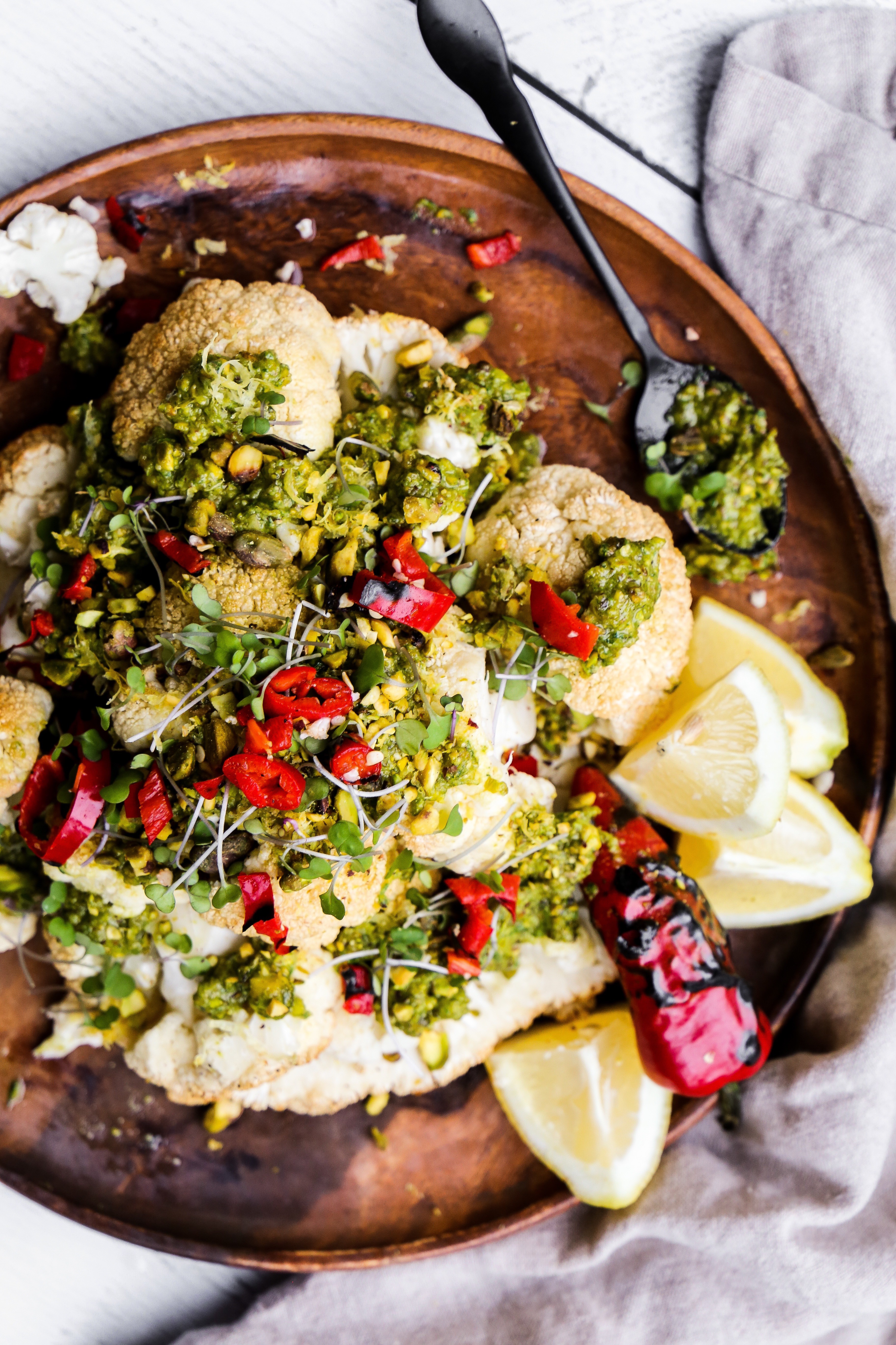 Sumac Roasted Cauliflower with Chermoula A Flavorful and Wholesome Dish